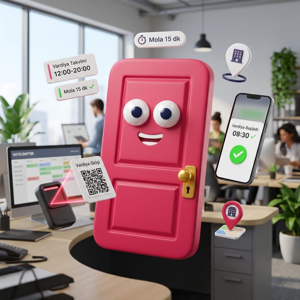 QR Vardiya Takibi: Personel Devamlılık ve Mola Yönetimi